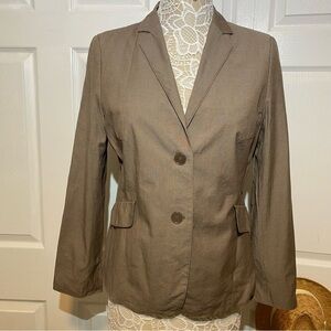 AKRIS Punto Brown New w/o tags Blazer with Button Closure 10